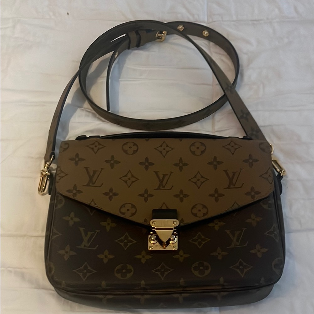 Louis Vuitton Brown Monogram Crossbody Bag